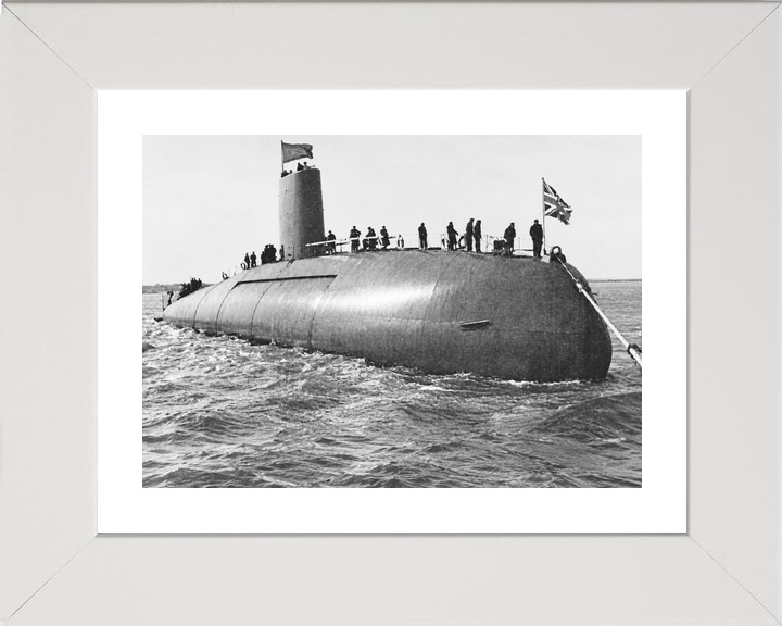 HMS Dreadnought S101 Dreadnought Class Submarine 1960 Launch
