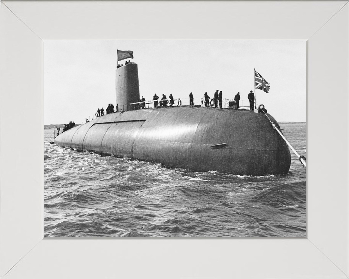 HMS Dreadnought S101 Dreadnought Class Submarine 1960 Launch