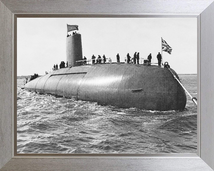 HMS Dreadnought S101 Dreadnought Class Submarine 1960 Launch