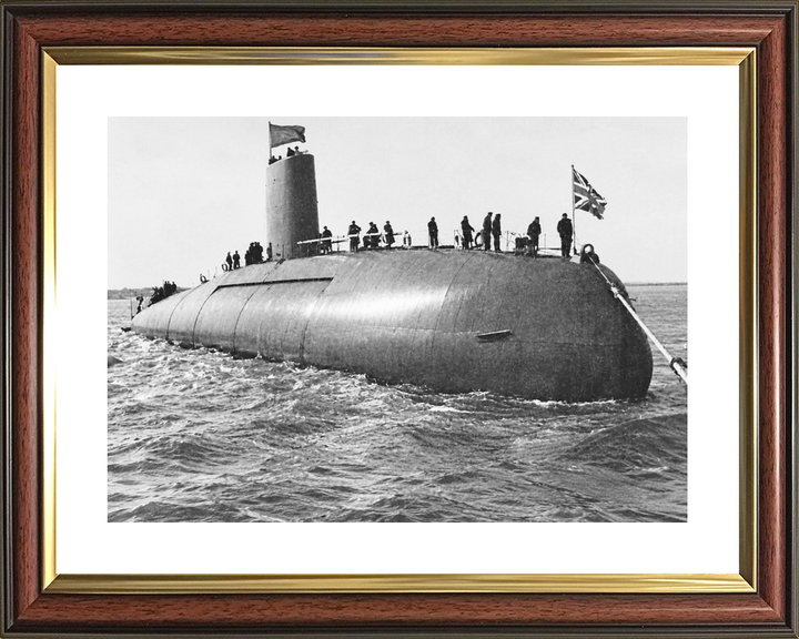 HMS Dreadnought S101 Dreadnought Class Submarine 1960 Launch