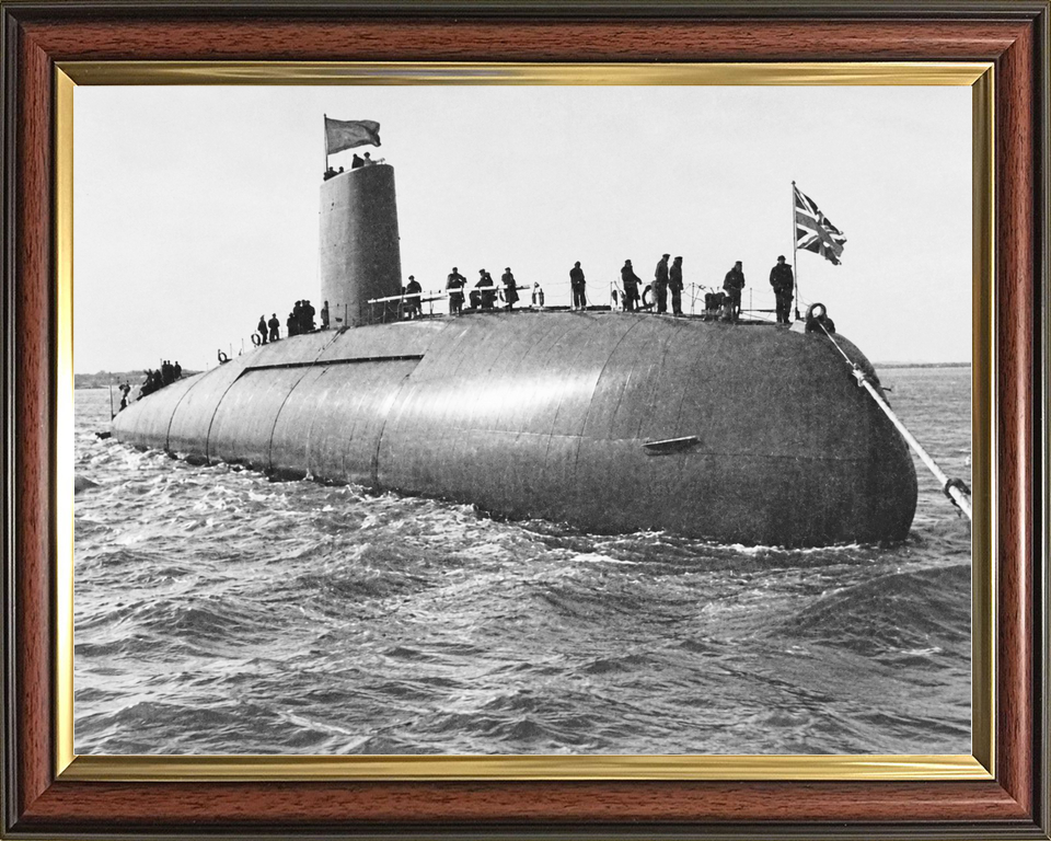 HMS Dreadnought S101 Dreadnought Class Submarine 1960 Launch