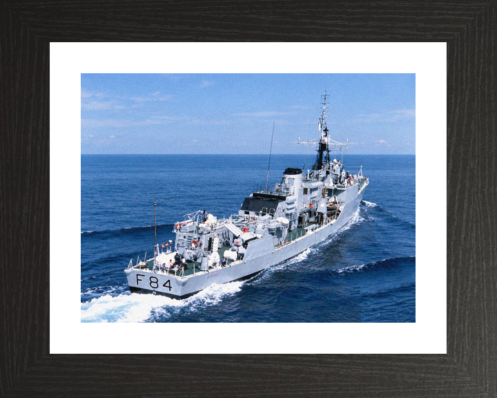 HMS Exmouth F84 Blackwood Class Frigate 1972