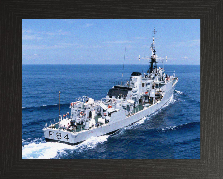 HMS Exmouth F84 Blackwood Class Frigate 1972