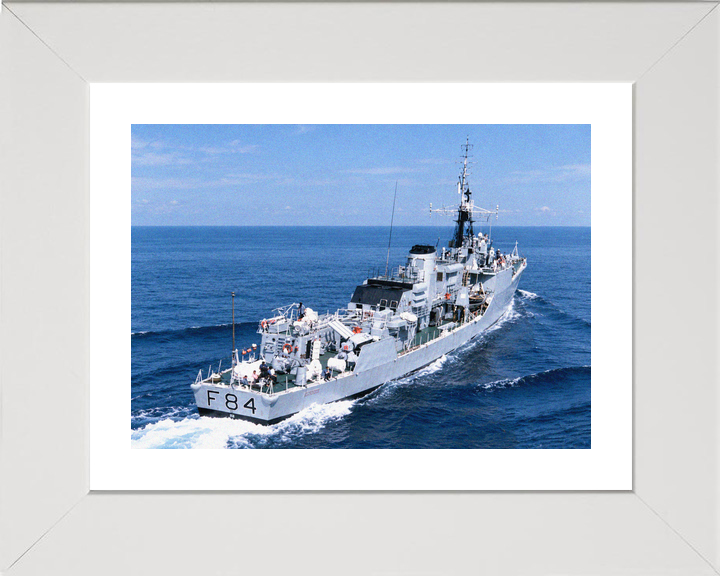 HMS Exmouth F84 Blackwood Class Frigate 1972