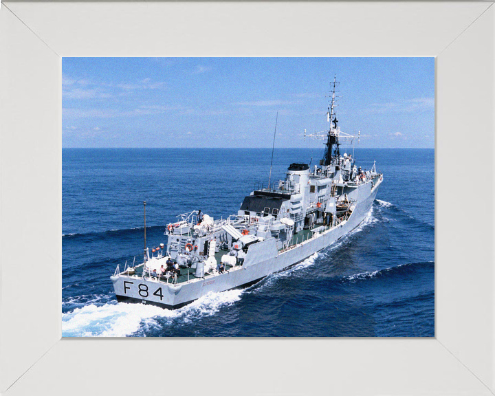 HMS Exmouth F84 Blackwood Class Frigate 1972