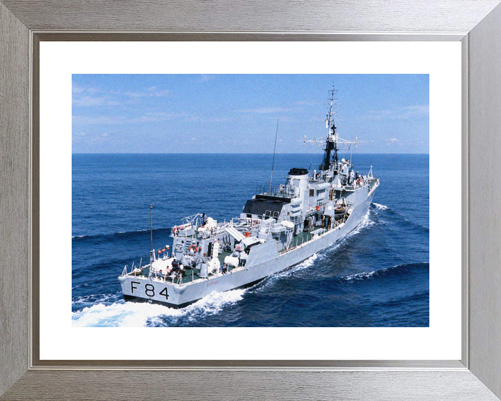 HMS Exmouth F84 Blackwood Class Frigate 1972