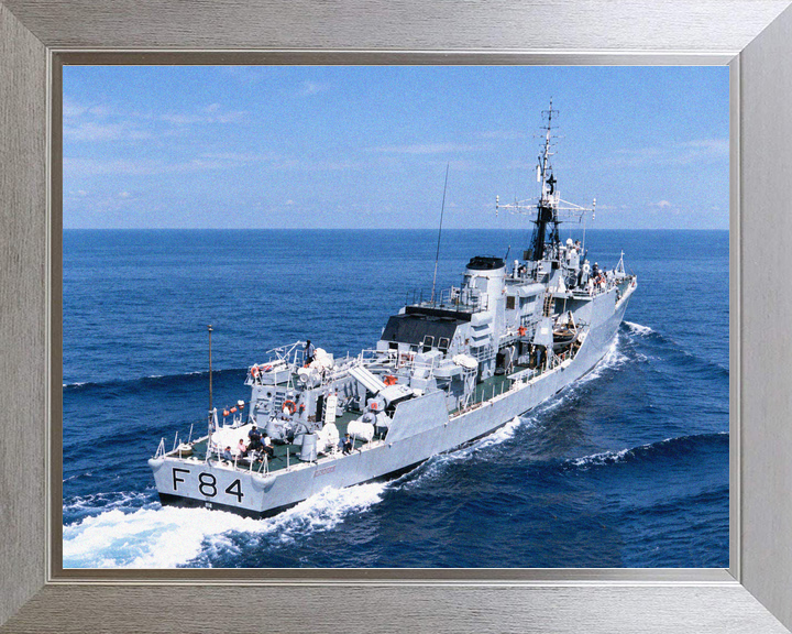 HMS Exmouth F84 Blackwood Class Frigate 1972
