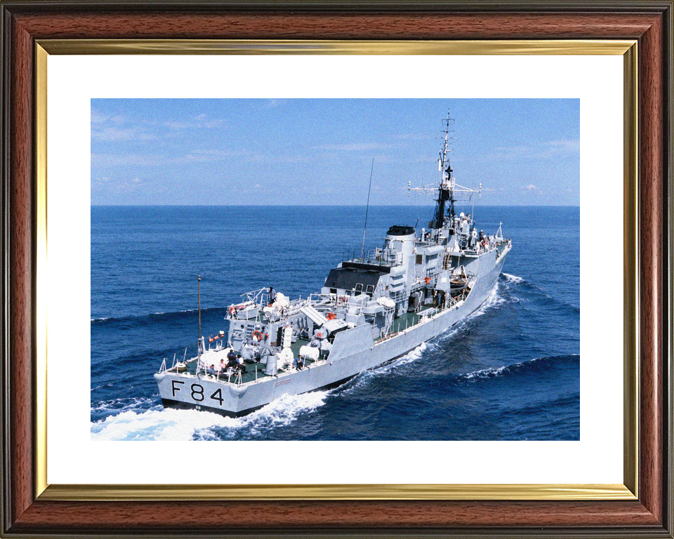 HMS Exmouth F84 Blackwood Class Frigate 1972