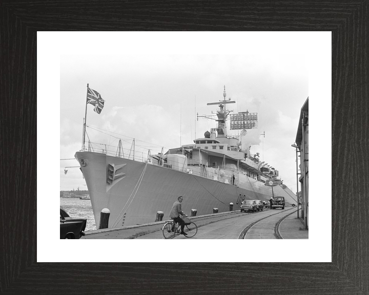 HMS Glamorgan D19 County Class Destroyer Amsterdam 1967