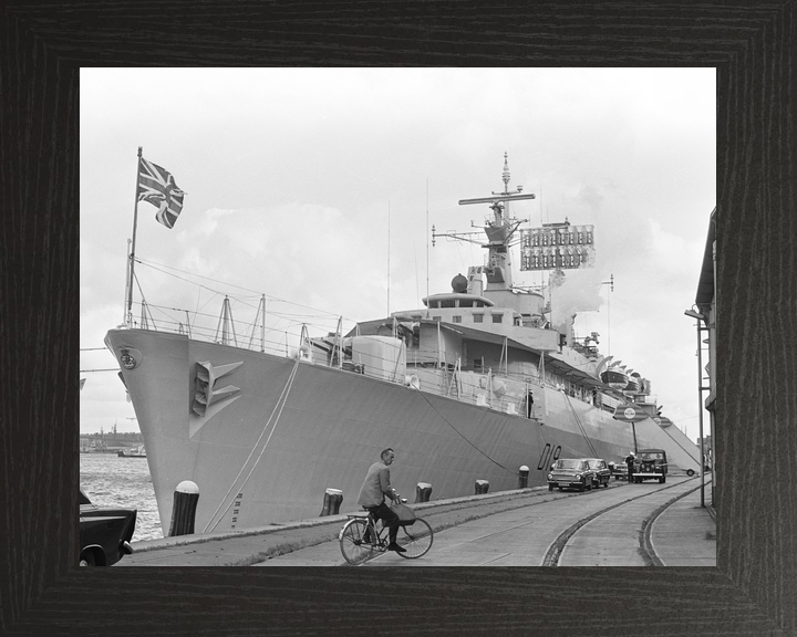 HMS Glamorgan D19 County Class Destroyer Amsterdam 1967