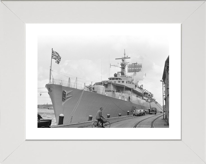 HMS Glamorgan D19 County Class Destroyer Amsterdam 1967