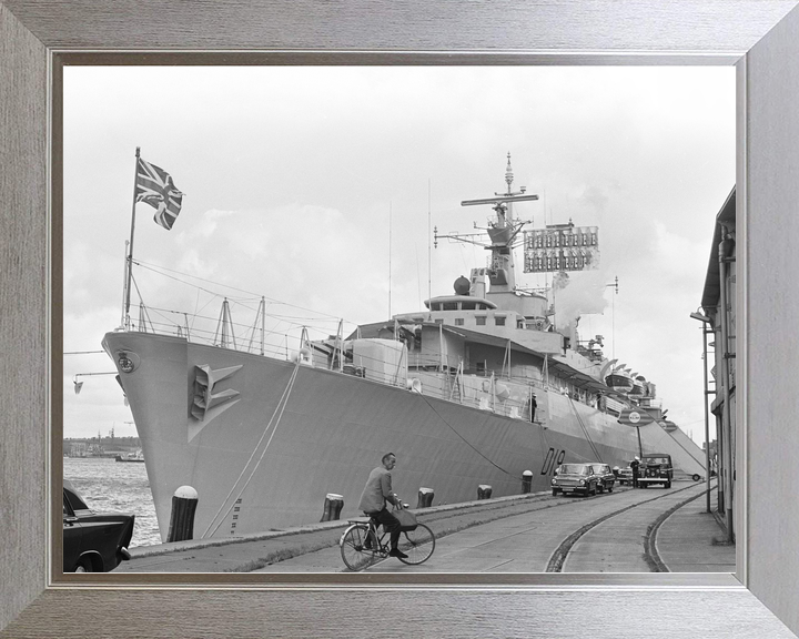HMS Glamorgan D19 County Class Destroyer Amsterdam 1967