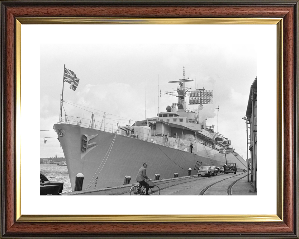 HMS Glamorgan D19 County Class Destroyer Amsterdam 1967
