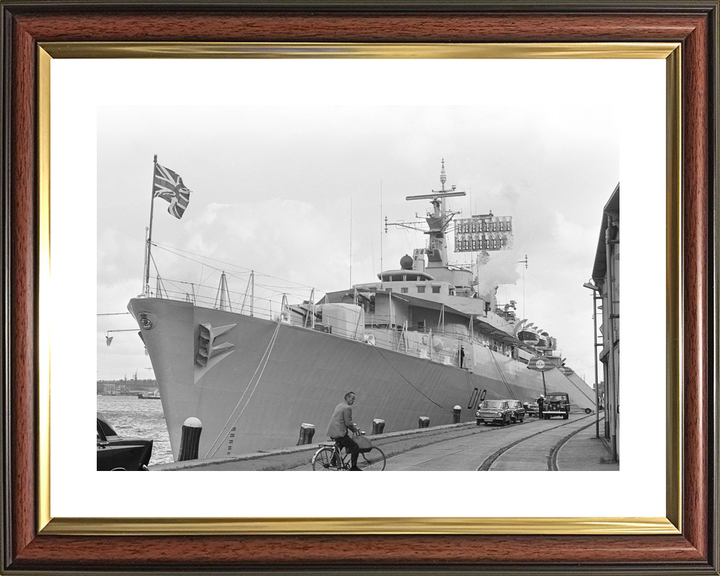 HMS Glamorgan D19 County Class Destroyer Amsterdam 1967