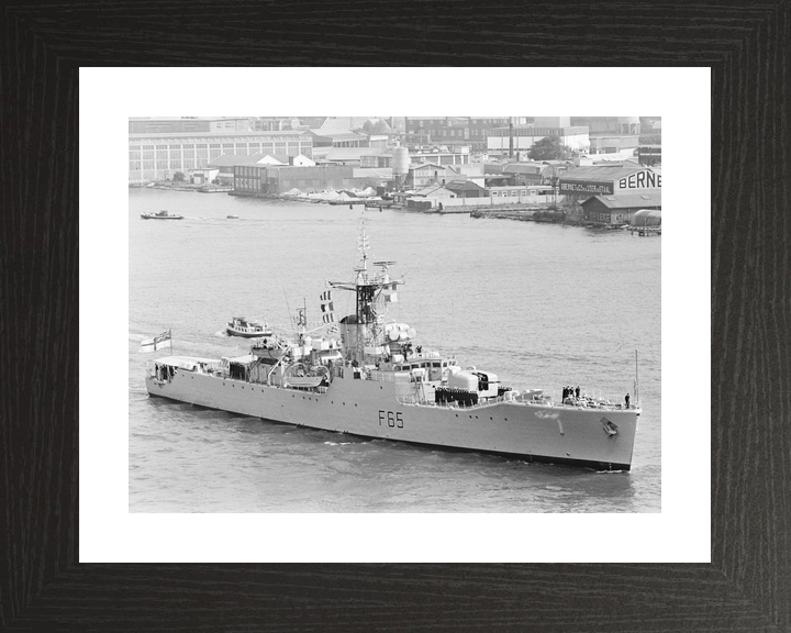 HMS Tenby F65 Whitby Class Frigate Amsterdam 1969