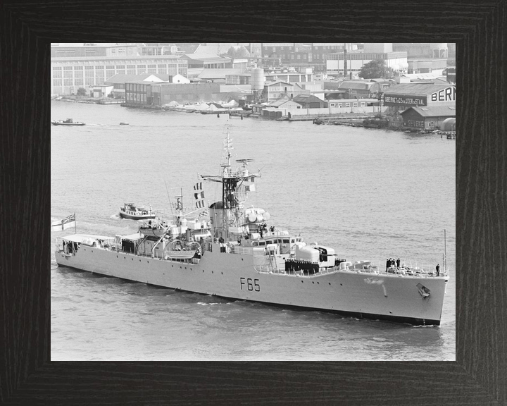 HMS Tenby F65 Whitby Class Frigate Amsterdam 1969