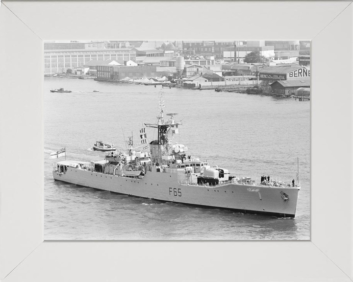 HMS Tenby F65 Whitby Class Frigate Amsterdam 1969