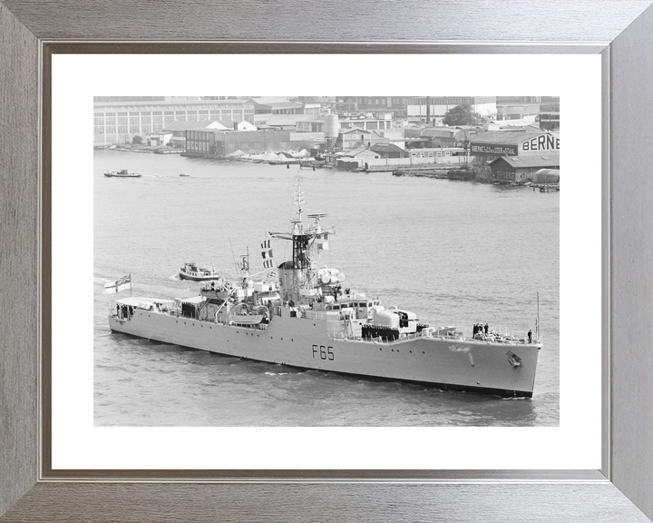 HMS Tenby F65 Whitby Class Frigate Amsterdam 1969