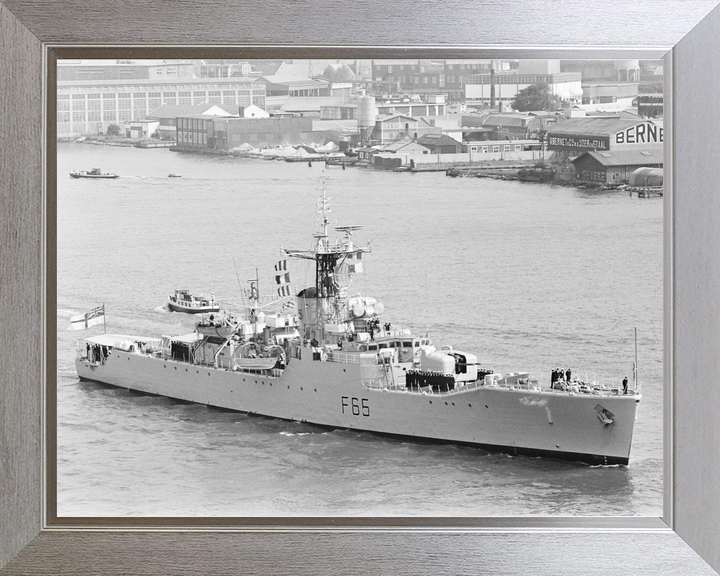 HMS Tenby F65 Whitby Class Frigate Amsterdam 1969