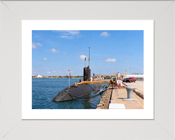 HMS Turbulent S87 Trafalgar Class Submarine Port Canaveral 1993