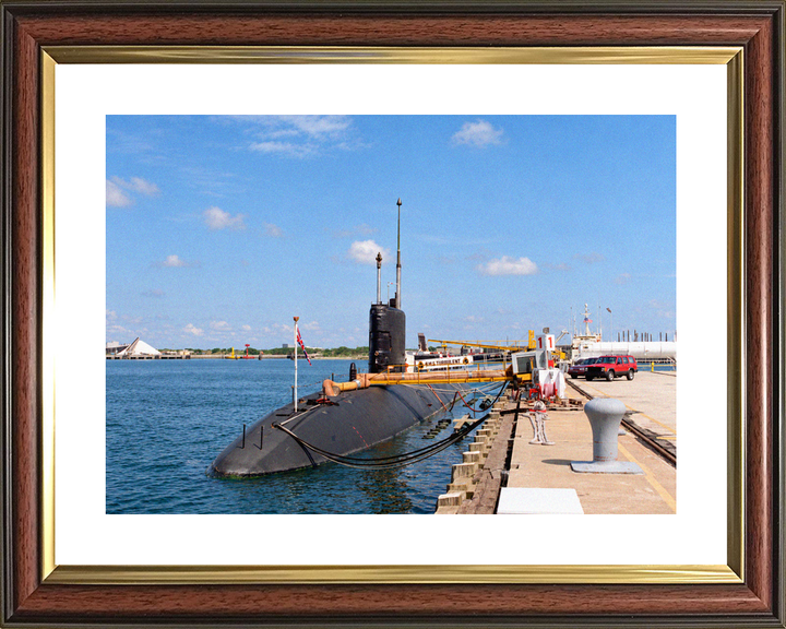 HMS Turbulent S87 Trafalgar Class Submarine Port Canaveral 1993