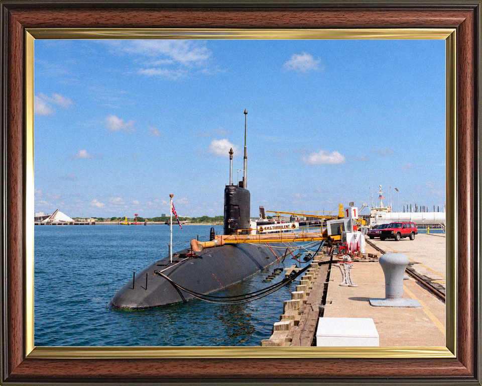 HMS Turbulent S87 Trafalgar Class Submarine Port Canaveral 1993
