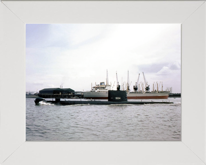 HMS Grampus S04 Porpoise Class Submarine 1962 Photo Print - Posters, Prints, & Visual Artwork - by Hampshire Prints (image 5 of 9)