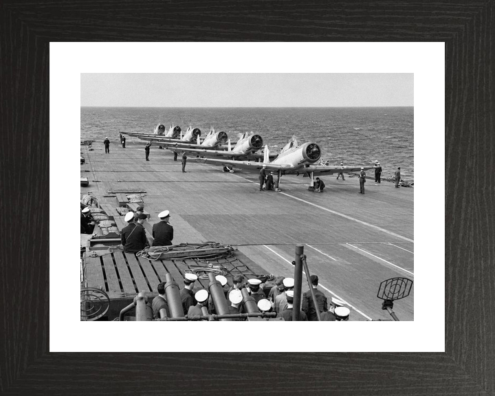 HMS Ark Royal 91 Aircraft Carrier Skuas April 1941