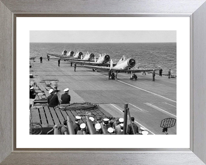 HMS Ark Royal 91 Aircraft Carrier Skuas April 1941
