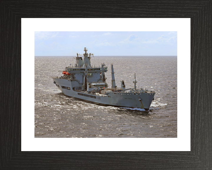 RFA Wave Knight A389 Wave Class Tanker June 2017 Starboard View at Sea