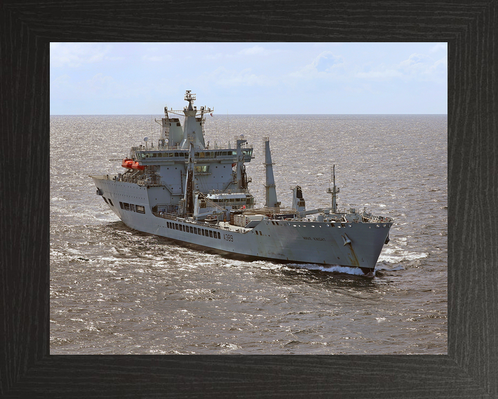 RFA Wave Knight A389 Wave Class Tanker June 2017 Starboard View at Sea