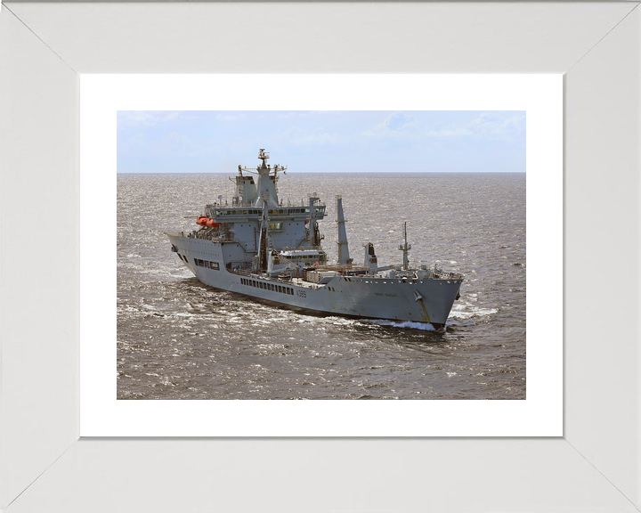 RFA Wave Knight A389 Wave Class Tanker June 2017 Starboard View at Sea