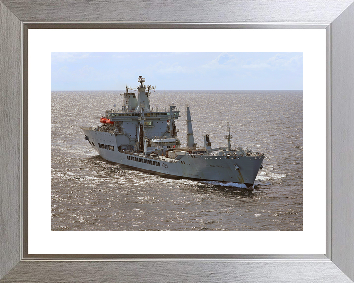 RFA Wave Knight A389 Wave Class Tanker June 2017 Starboard View at Sea