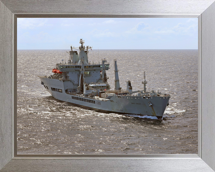 RFA Wave Knight A389 Wave Class Tanker June 2017 Starboard View at Sea