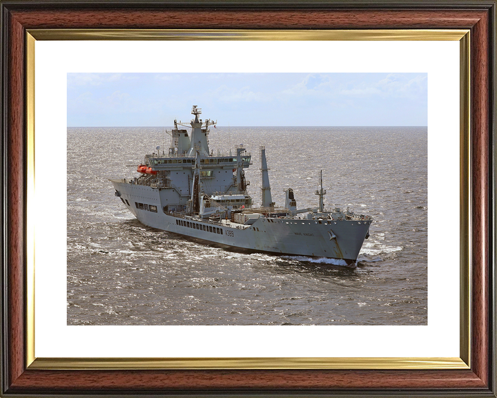 RFA Wave Knight A389 Wave Class Tanker June 2017 Starboard View at Sea