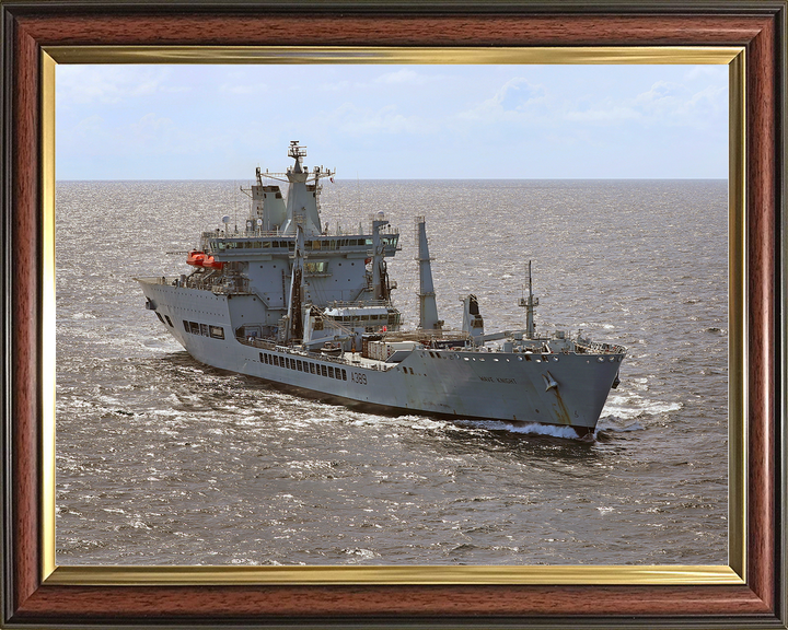 RFA Wave Knight A389 Wave Class Tanker June 2017 Starboard View at Sea