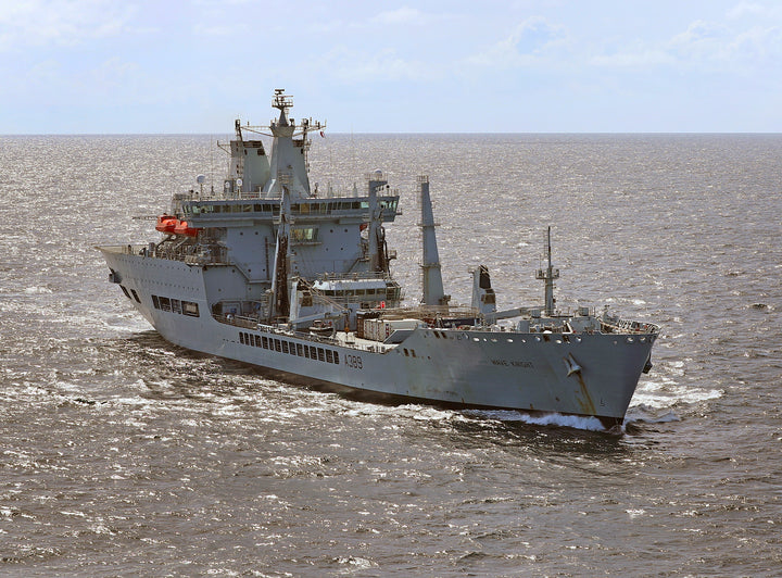 RFA Wave Knight A389 | Photo Print | Framed Print | Wave class | Fleet Tanker | Royal Fleet Auxiliary Hampshire Prints