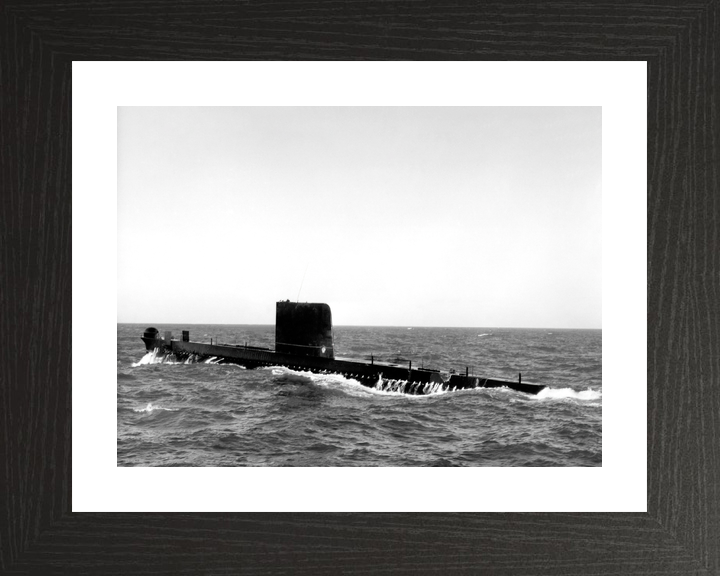 HMS Oracle S16 Oberon Class Submarine Port Side