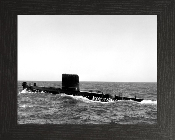 HMS Oracle S16 Oberon Class Submarine Port Side