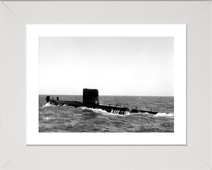 HMS Oracle S16 Oberon Class Submarine Port Side