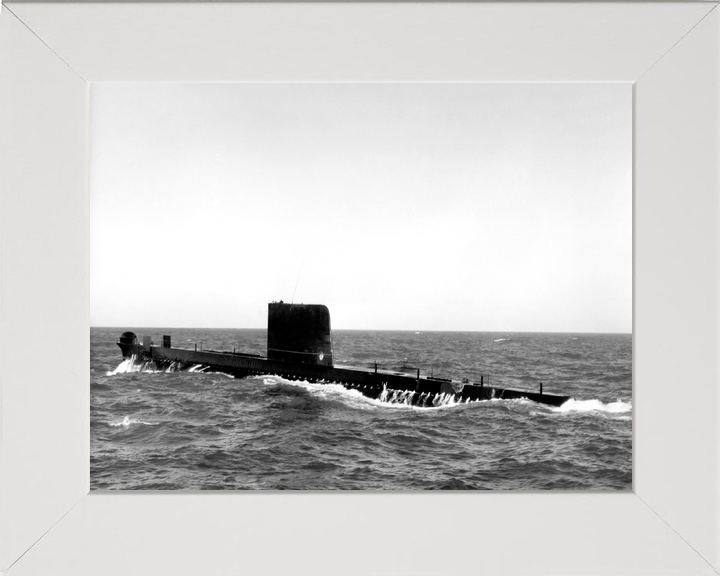 HMS Oracle S16 Oberon Class Submarine Port Side