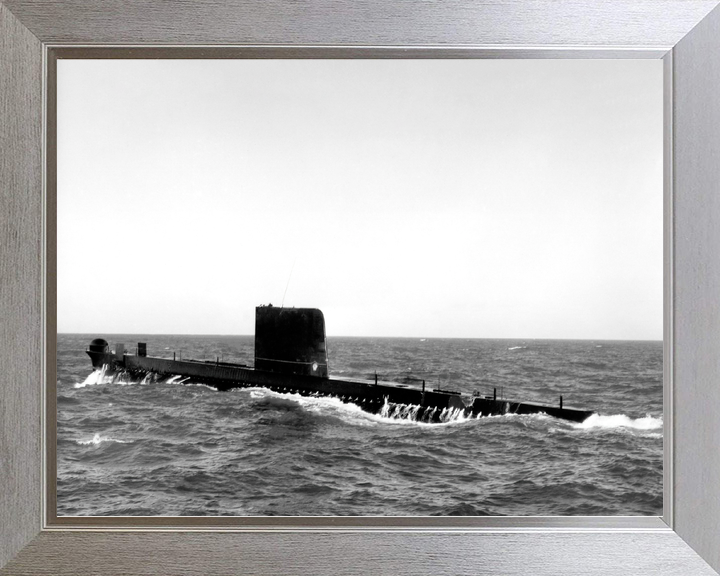 HMS Oracle S16 Oberon Class Submarine Port Side