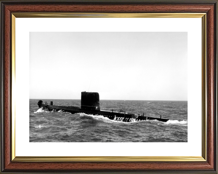 HMS Oracle S16 Oberon Class Submarine Port Side