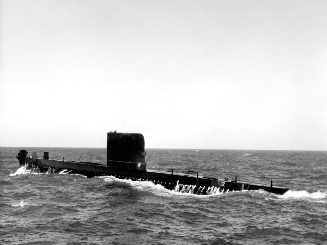 HMS Oracle S16 Oberon Class Submarine Port Side