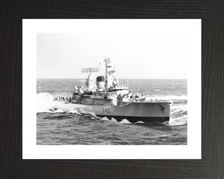 HMS Sirius F40 Leander Class Frigate At Sea Photo Print - Posters, Prints, & Visual Artwork - by Hampshire Prints (image 2 of 9)