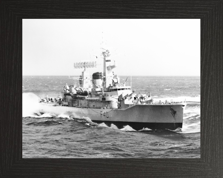 HMS Sirius F40 Leander Class Frigate At Sea Photo Print - Posters, Prints, & Visual Artwork - by Hampshire Prints (image 3 of 9)
