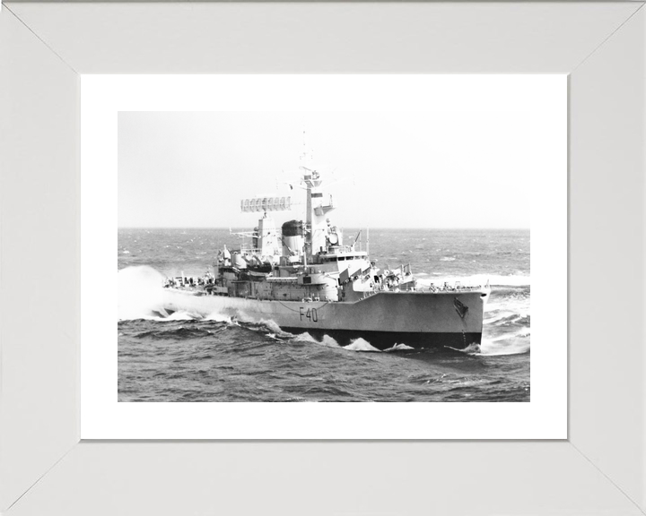 HMS Sirius F40 Leander Class Frigate At Sea Photo Print - Posters, Prints, & Visual Artwork - by Hampshire Prints (image 4 of 9)