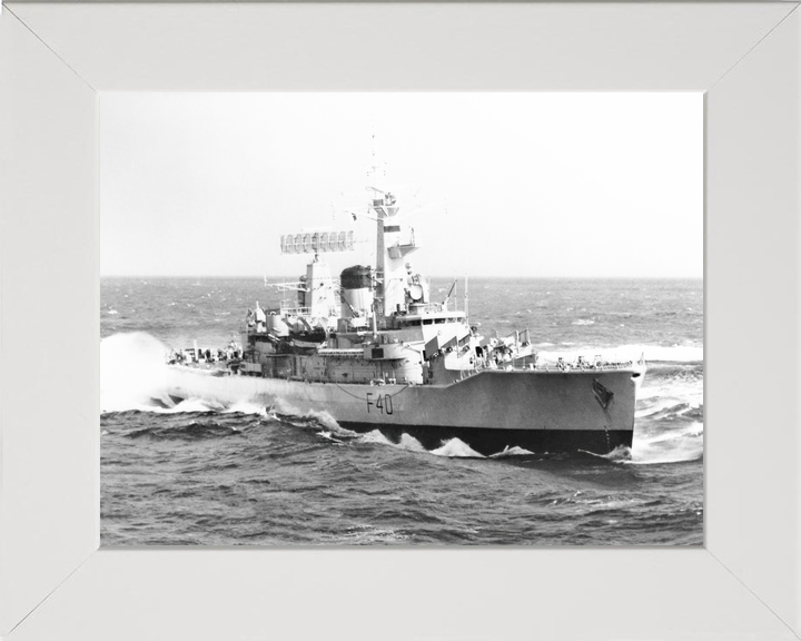 HMS Sirius F40 Leander Class Frigate At Sea Photo Print - Posters, Prints, & Visual Artwork - by Hampshire Prints (image 5 of 9)