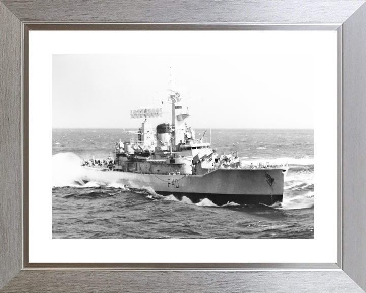 HMS Sirius F40 Leander Class Frigate At Sea Photo Print - Posters, Prints, & Visual Artwork - by Hampshire Prints (image 6 of 9)