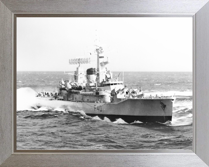 HMS Sirius F40 Leander Class Frigate At Sea Photo Print - Posters, Prints, & Visual Artwork - by Hampshire Prints (image 7 of 9)